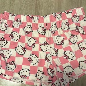 NWT Set of 2 Hello Kitty Sleep Shorts size medium